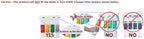 Watts Premier 1R-1Y-1B-1G RO-Pure Push Button Replacement Filter Kit