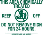 Lawn Treatment Application Stakes & Iowa Signs (Premium Style Stakes / 500 pc. Pack)