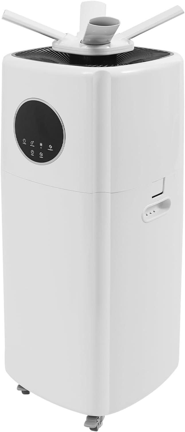 5.5Gal/21L Mist Whole House Humidifier, up to 3200 Sq Ft Large Room Air Cleaner For Home, Quickly & Evenly Humidify Larger Areas, Top Fill for Villas, Supermarkets, Offices