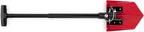 DMOS Delta Shovel - Collapsible Heavy-Duty Steel Folding Shovel for Camping, Overlanding, Survival, Military, Hunting, & Off-Road Use - Racing Red - Compact