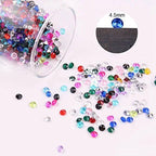 10000 pcs/Pack Wedding Table Scatter Confetti Crystals Acrylic Diamonds Vase Fillers 4.5 mm Rhinestones for Wedding, Bridal Shower, Vase Beads Decorations (Tea Green)