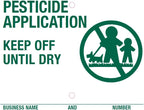Lawn Treatment Application Stakes & Florida Signs (Premium Style Stakes / 500 pc. Pack)