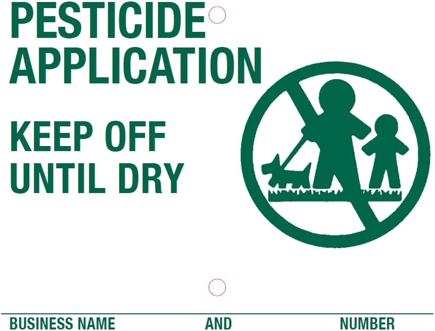 Lawn Treatment Application Stakes & Florida Signs (Premium Style Stakes / 500 pc. Pack)
