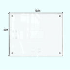 HELPLEX Picture Frames, 6 Pack 8x10 inch Acrylic Picture Frame Clear 8 x 10 Photo Frames Magnetic Picture Frames Ready for Tabletop Display, Effectively Protect Photos from Fading and Yellowing