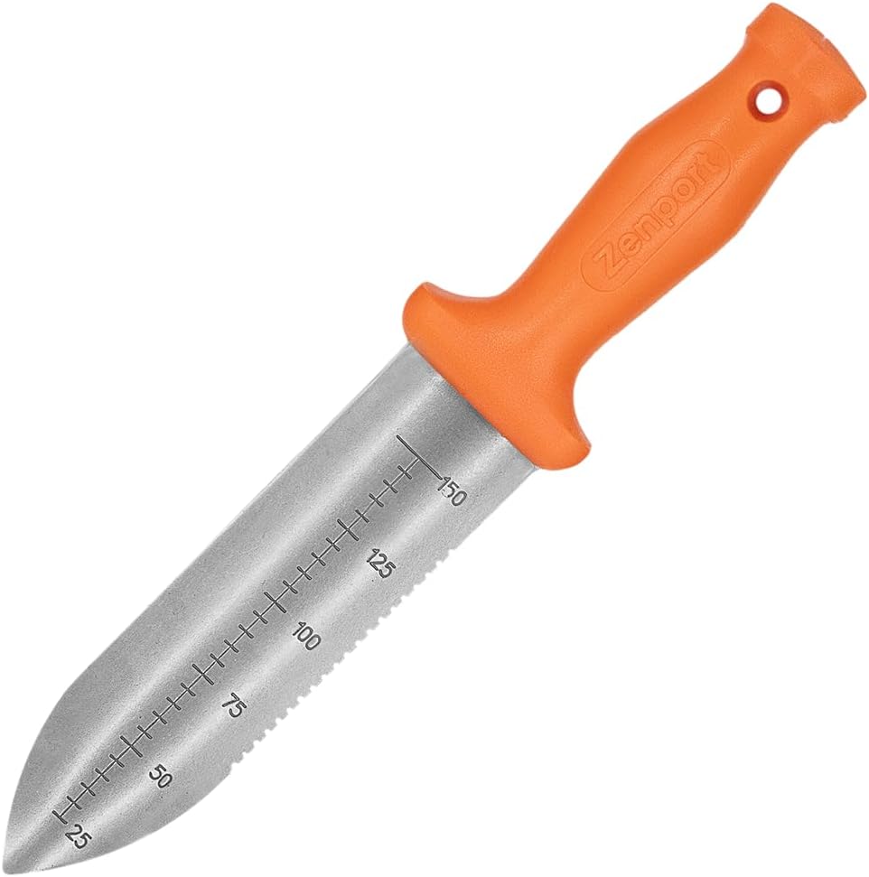 Zenport K246 Deluxe ZenBori Soil Knife with Sheath - 6 Pack