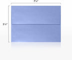 LUXPaper A7 Invitation Envelopes | Peel & Press | 5 1/4" x 7 1/4" | Vista Metallic | 80lb. Text | 1,000 Qty