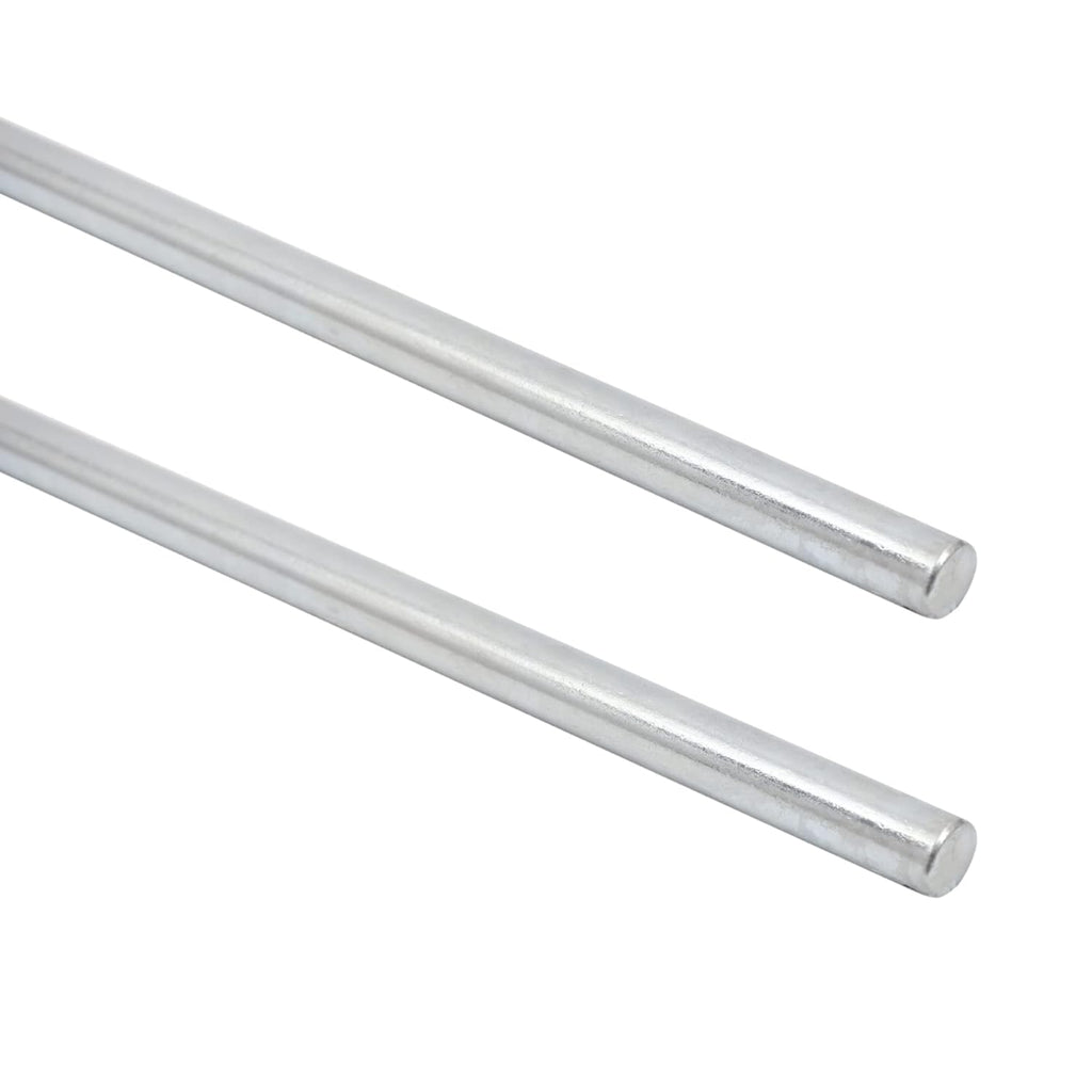 AR-PRO (2-Pack) 5/8” x 36” Zinc Plated Steel Rods Designed for Use as an Axle Shaft on Hand Trucks Dollies Wagons 4005BC Wheelbarrows