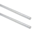 AR-PRO (2-Pack) 5/8” x 36” Zinc Plated Steel Rods Designed for Use as an Axle Shaft on Hand Trucks Dollies Wagons 4005BC Wheelbarrows