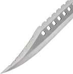 Armory Replicas Sporting Sawback 17 Knife with Dual Grit Sharpening Stone