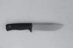 Tactical Fixed Blade Knife, 5.87 inch Blade, 4.65 inch Kray-Ex Handle, Stonewashed 420 Stainless Steel, with Secure-Ex Sheath for Outdoor Camping Hunting Survival (B-Silver)