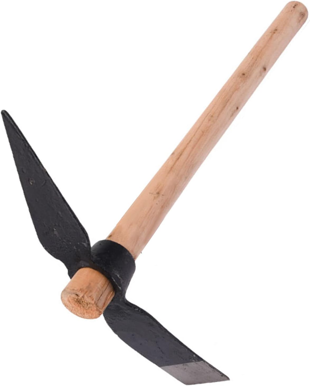 Garden Hoe Pick, 15.7 Inch Weeding Mattock Hoe Garden Pick Axe Multipurpose Gardening Hand Tool for Gardening Cultivator Weeding Seeding Turning Soil ﻿