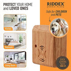 Riddex Sonic Plus Ultrasonic Pest Repeller, Plug in with Outlets for Indoor Use - Insect Repellent - Bug Repellents for Home Defense - Protect Against Rodents and Insects (3 Pack Wood)