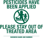 Lawn Treatment Application Stakes & Kentucky Signs (Economy Style Stake / 500 pc. Pack)