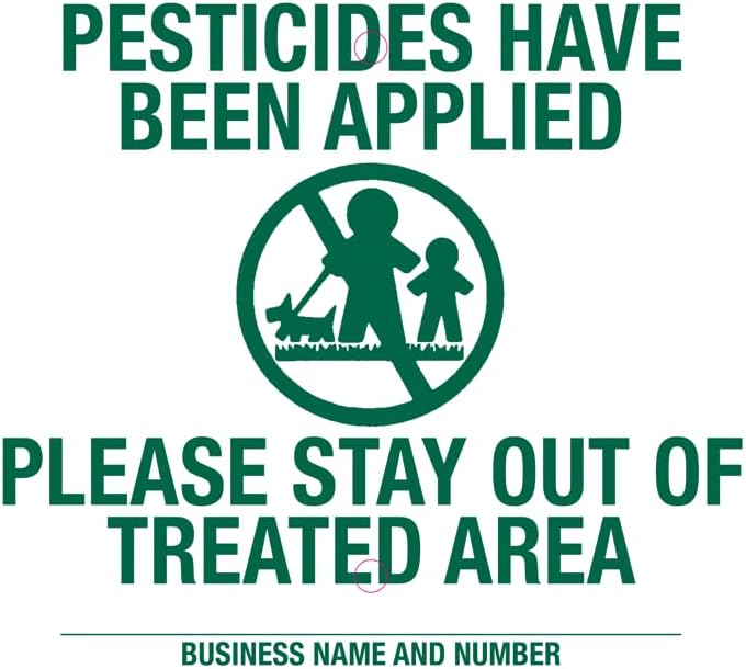 Lawn Treatment Application Stakes & Kentucky Signs (Premium Style Stakes / 500 pc. Pack)