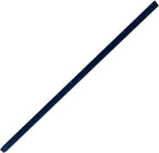 Sandbaggy Flat Steel Stakes for Concrete Forms with Nail Holes - 1.5" Wide - Painted - Removable, Reusable, V Point End - Construction Grade Stakes (1, 48 inch)
