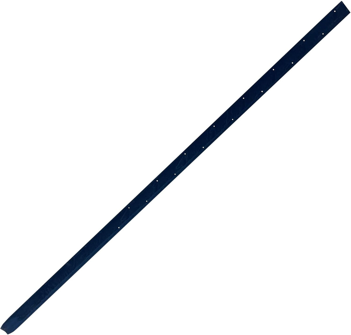 Sandbaggy Flat Steel Stakes for Concrete Forms with Nail Holes - 1.5" Wide - Painted - Removable, Reusable, V Point End - Construction Grade Stakes (1, 48 inch)