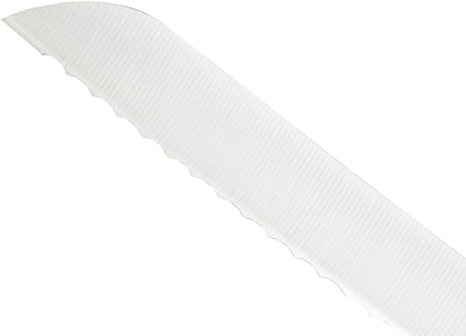 Mercer Culinary M22508 Millennia Black Handle, 8-Inch Wavy Edge, Bread Knife