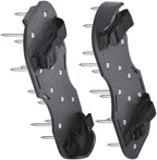 Lawn Shoes, Spike Shoes Lawn Tool Aeration Shoes for Epoxy Floor, Lawn Yard Patio Lawn Garden Yard (Black)