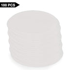 StonyLab Quantitative Filter Paper Circles, 94mm Diameter Cellulose Filter Paper with 20 Micron Particle Retention Medium Filtration Speed, Pack of 100
