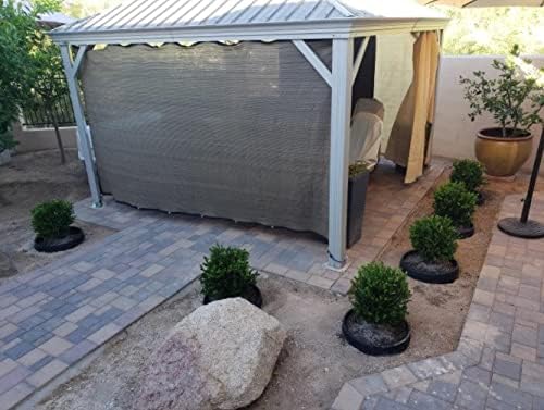 6 Pack of 24 in Planting Rings. Edging and Water Retention. Protects Trees and Separates Rock, Mulch and Grass