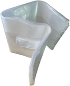 Sealable Mushroom Grow Bags with 0.2 Micron Filter,10''x5.5''x24'',0.08mm/3.15mil Thick PP,Extra Large Size Transparent Cultivation Bags for Commercial & Home Use (50 PCS)