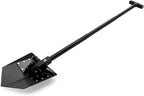 DMOS Delta Shovel - Collapsible Heavy-Duty Steel Folding Shovel for Camping, Overlanding, Survival, Military, Hunting, & Off-Road Use - Blackout - Pro