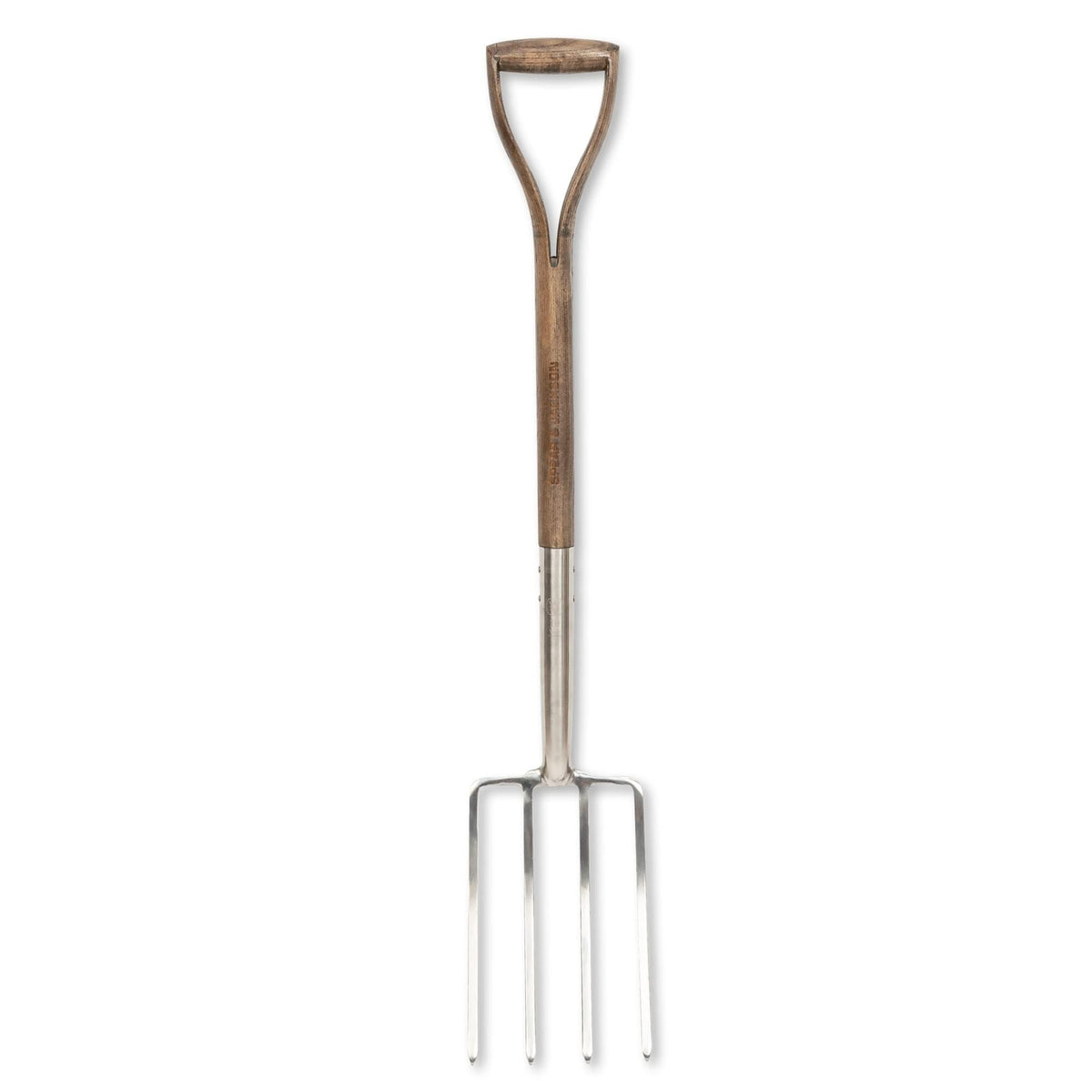 Spear & Jackson Traditional Stainless Steel Digging Fork, Heavy Duty Durable Stainless Steel Garden Tool, Ideal for Digging, Aerating, and Turning Soil