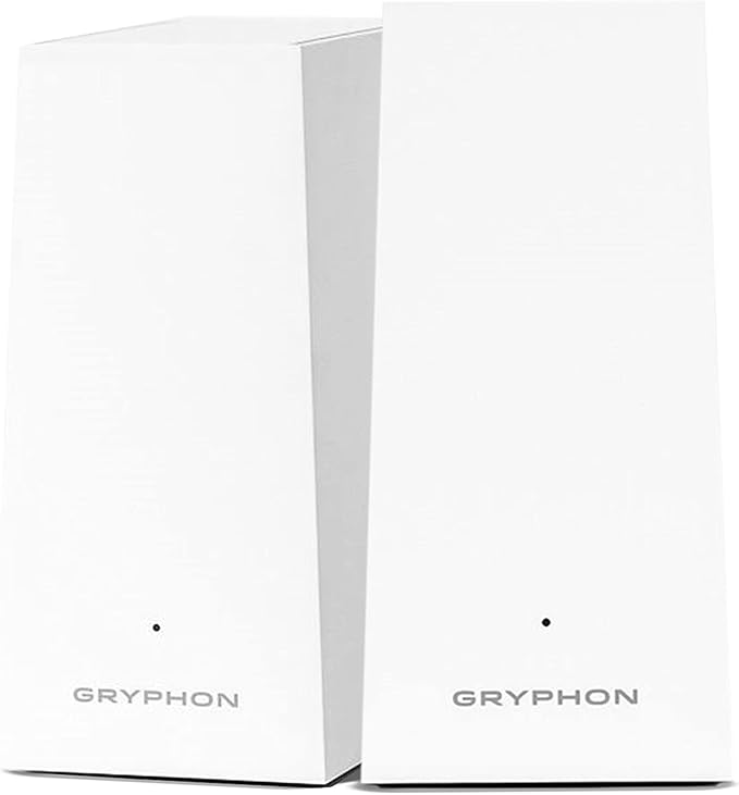 Gryphon AX – Ultra-Fast Mesh WiFi 6 Parental Control Router 2-Pack – Advanced Content Filters and Next-Gen Firewall - 4.3 Gbps Across 3,000 sq. ft. per Router for Multi-Device Households