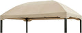Garden Winds Durable 350 Replacement Canopy Top Compatible with Pomeroy Domed 10’ x 13’ Gazebo Model L-GZ702PST - Beige