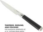 Babish High-Carbon 1.4116 German Steel 5 Inch Full Tang, Forged Utility Kitchen Knife