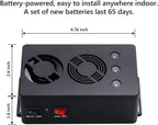Rodent Repellent Battery Operated Ultrasonic Mouse Repeller for Car Engines Squirrel Pest Repeller Under Hood Rat Repellent Mice Deterrent for House Garage Attic Indoor 1 Pack