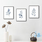 XUOIAYNB Watercolor Minimalist Leaves Wall Art Print- Living Room or Bedroom Decor, Modern Botanical Plant Canvas Print (Set of 6), Unframed, 8X10 inch 2