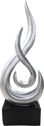 Dosker Black Flame Sculptures Home Decor