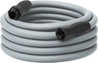 Flexzilla Colors SwivelGrip Garden Hose 5/8 in. x 50 ft., Lightweight All-Weather Water Hose, Durable and Flexible, Leak-Free Connections, Slate Grey