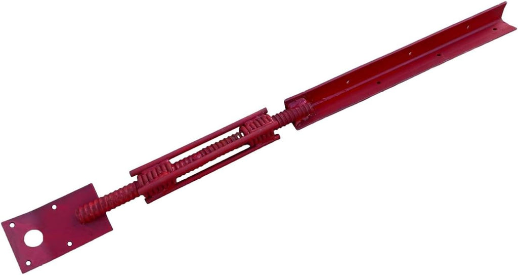 Sandbaggy Concrete Turnbuckle Form Aligner with 5" x 3" Bent Plate (35" - 37.5" Length) - Rust Resistant Steel - Adjustable Wall Brace - Aligns & Plumbs Form Walls, Columns, or Beams (35 inches, 50)