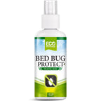 Eco Defense Bed Bug Spray Travel Size - TSA Approved 3 oz – Travel Essentials for Hotel, Cruise, Vacations - with Natural Essential Oils