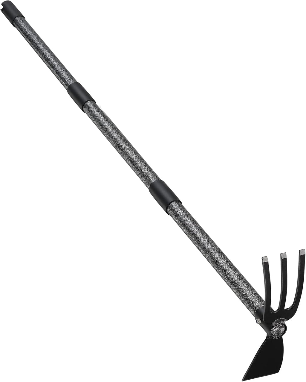 Hoe Garden Tool, 45 Inch Garden Hoe Long Handle for Weeding, Hoe Cultivator 2 in 1 Hand Garden Tools for Gardening Tools Planting