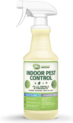 Mosquito Magician Indoor Pest Spray – Design for Indoor Use to Neutralize Spiders, Roaches, Ants & Flies with Plant-Sourced Essential Oils, Efficient Ready to Use Home Pest Spray – Rosemary, 16 OZ