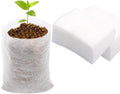 gardtree Small Plant Nursery Bags 3.1" * 3.9" 400PCS, Non-Woven Biodegradable Plant Grow Bags Fabric Seedling Starter Bags for Succulents Vegetable Flower Fruit, Home Garden Supply