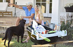 The Burro Buddy, USA Made Lawn/Garden Tray for All 4-6 cu. ft. wheelbarrows. Holds rake, Shovel, Short Handle Tools, Drinks & Water Tight Storage for Phone. Wheelbarrow not Included. Great Gift!