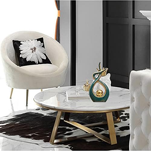 Norrclp Home Decor Modern Abstract Art Ceramic Statue Table Decorations for Dining Room Living Room Office Centerpiece