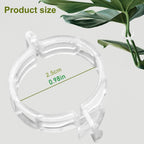 AIIONP 150 PCS Plant Support Clips Reusable Garden Clips, Secured Plastic Plant Clips, Tomato Support Clips for String Trellis for Climbing Plants Outdoor Indoor Plant Flowers Stem Vine Fixing Clips