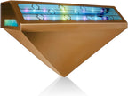 Gardner WS-95 Indoor Fly Trap with Proprietary LED, Decorative Wall Sconce Fly Light -40,000 Hour Rated Bulb, No Zap and Smell, Built to Last for Restaurants and Cafes, Made in USA for Commercial Use