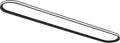 47.1 Inch Metal LED Ceiling Light,Slim, Edge Lit - 65W Full Spectrum Linear Ceiling Lamps,6500K Cool White Modern Ultra Thin Low Profile Light Fixture for Kitchen, Home & Office Hallway