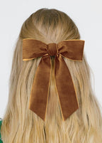 Copper Velvet Ribbon 1.5'' 25 Yards for Christmas Tree, Gift Wrapping, Flower Bouquet, Wreath Decorations, Bow Making