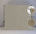 10x10FT Gray Screen Photo Background, Pure Grey Color, Professional Photography Studio, Events, Streaming, Live Streaming, Video Shooting