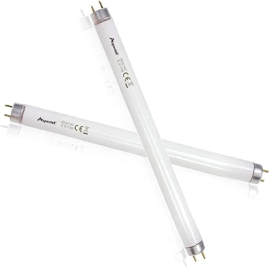ASPECTEK Bug Zapper Mosquito UV Lamp Replacement Bulbs - Pack of 2X 10W UV Light Tubes, Compatible with ASPECTEK 20W Electronic Bug Zapper Models for Indoor Use