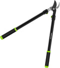 28" Garden Bypass Lopper with Steel Blade, Tree Trimmer Branch Cutter for 1.5’’ Cutting Capacity