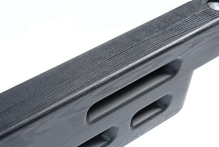 Playsafer Playground Edging Border -12" High Plastic Interlocking Timber for Playgrounds, and Play-Areas - Black - 52" L X 4" W X 12" H (6 Pack)