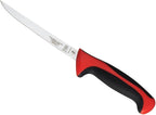 Mercer Culinary Millennia Color Handle Cutlery 6" Narrow Boning Knife Red